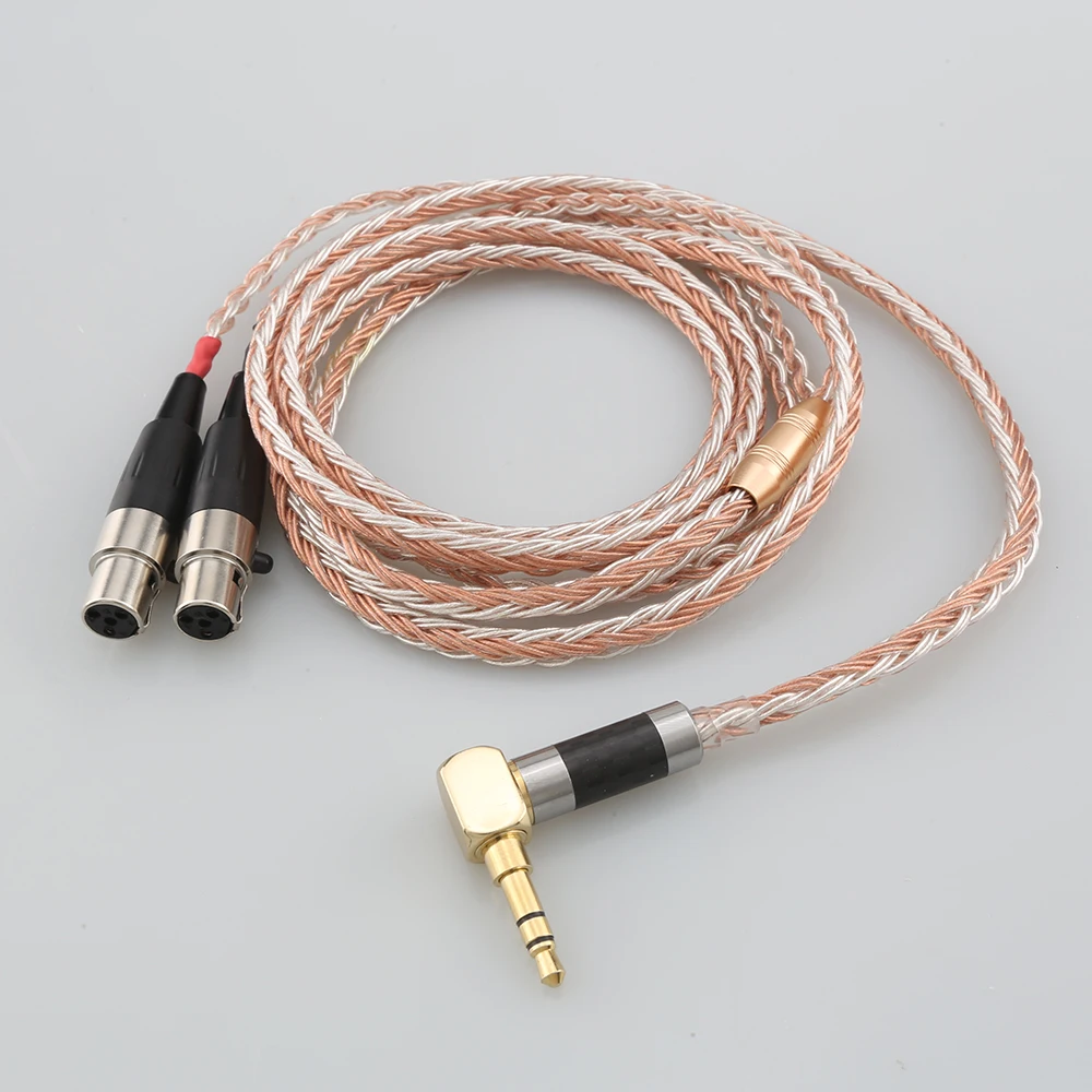 Musical Instrument Image - HiFi 16コア銀メッキXLR 3.5mm 2.5mm 4.4mmイヤホンヘッドホンケーブル Audeze