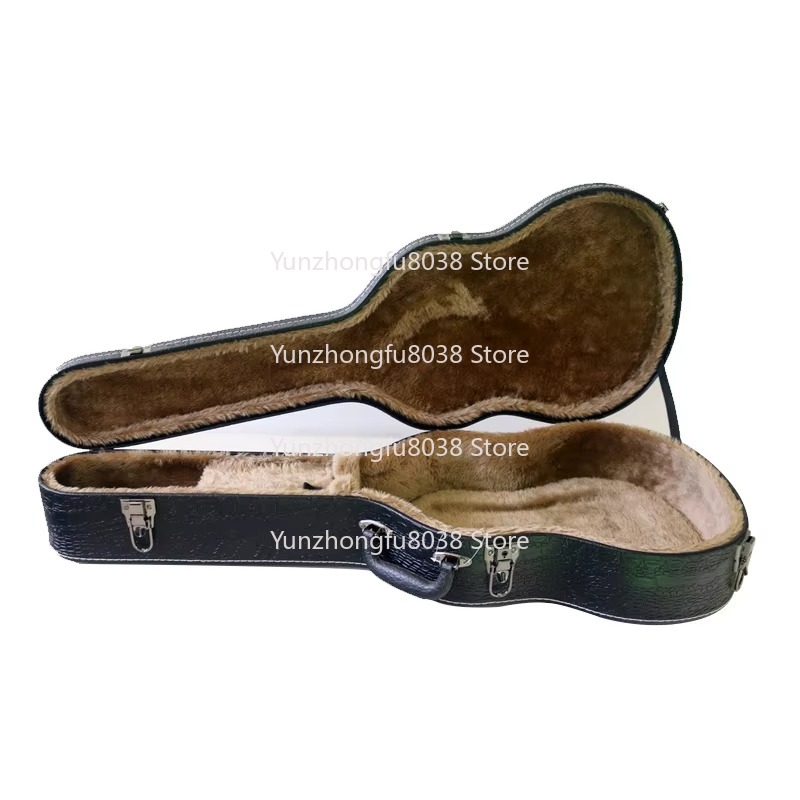 Musical Instrument Sounds - 34インチ木製ギターケース 凸型耐圧、耐衝撃、防水 - 楽器アクセサリー用