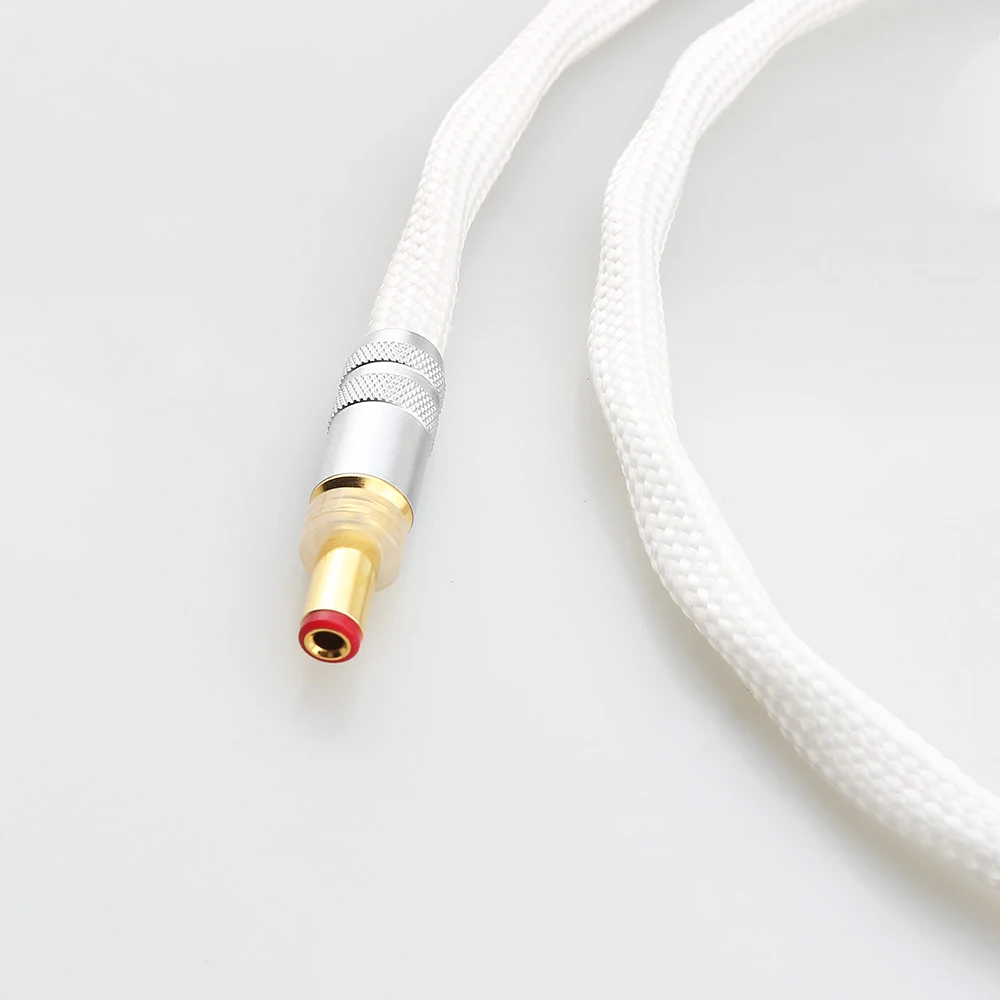 Musical Instrument Image - 5N 99.999% 純銀 DC 電源ケーブル HIFI