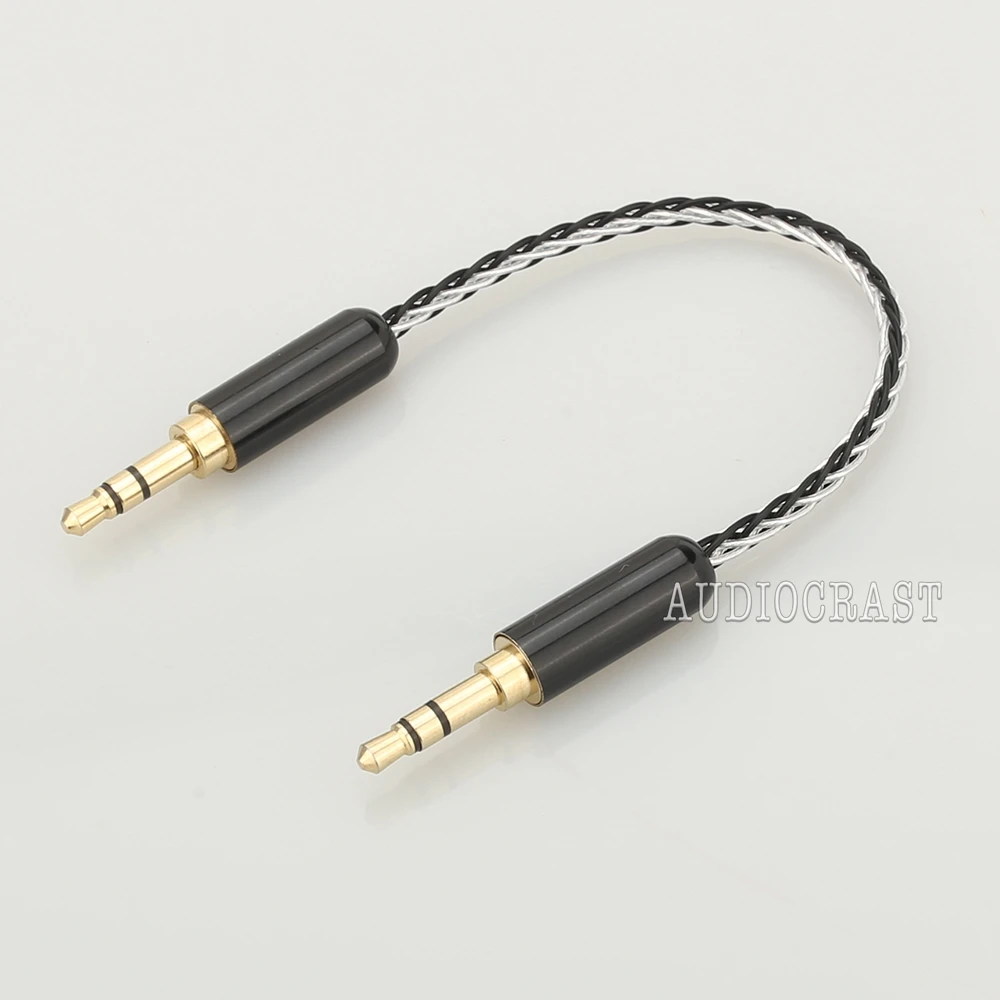Musical Instrument Image - Audiocrast 10cm 銀メッキ 3.5mm オス -