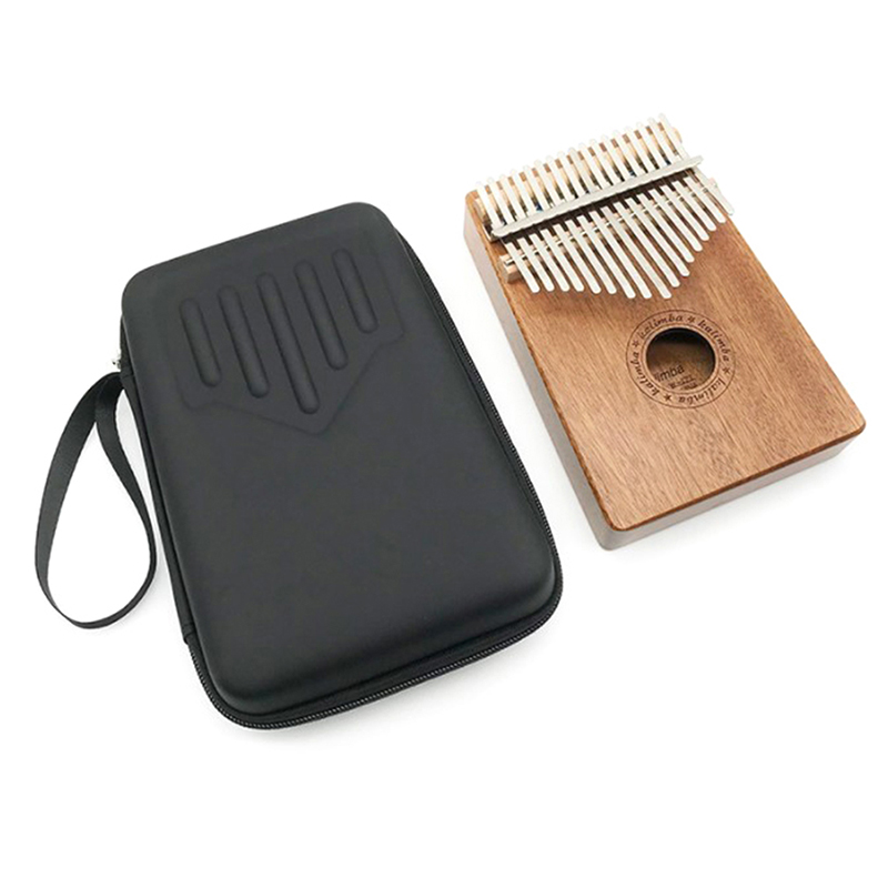 Musical Instrument Sounds - 激安セール 17音カリンバ 親指用厚型カリンバ 楽器収納ケース付き カリンバミュージックボックス
