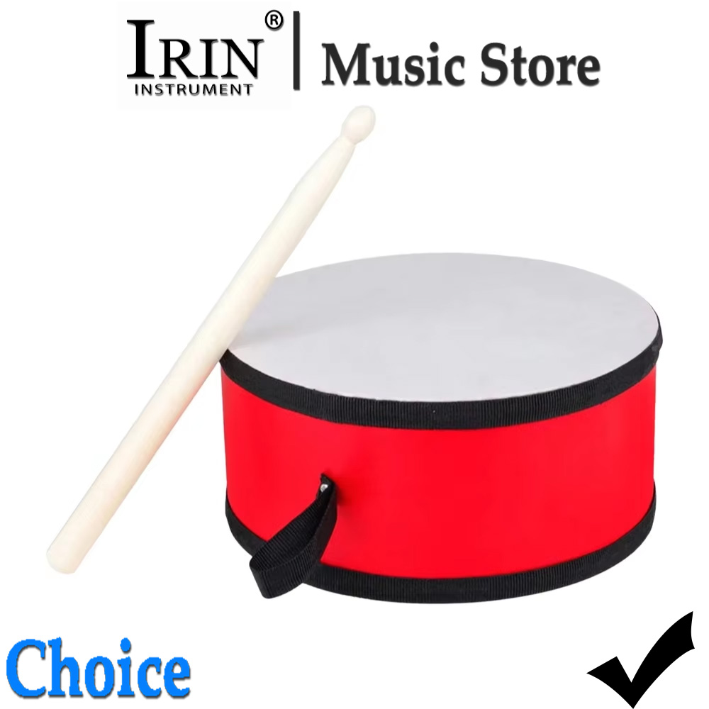 Musical Instrument Indian - IRIN インドタンバリン伝統的な手持ちドラム両面打楽器ポータブル子供早期教育音楽パーツ