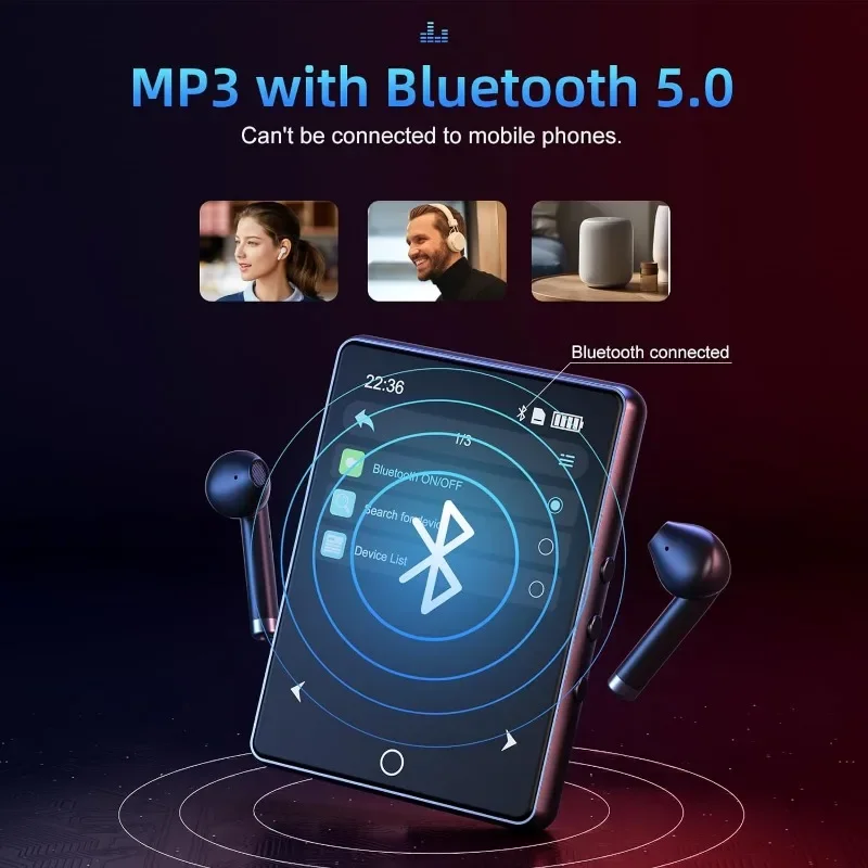 スピーカー付きmp3プレーヤー,Bluetooth 5.0, - Musical Instrument Image のレビューと価格