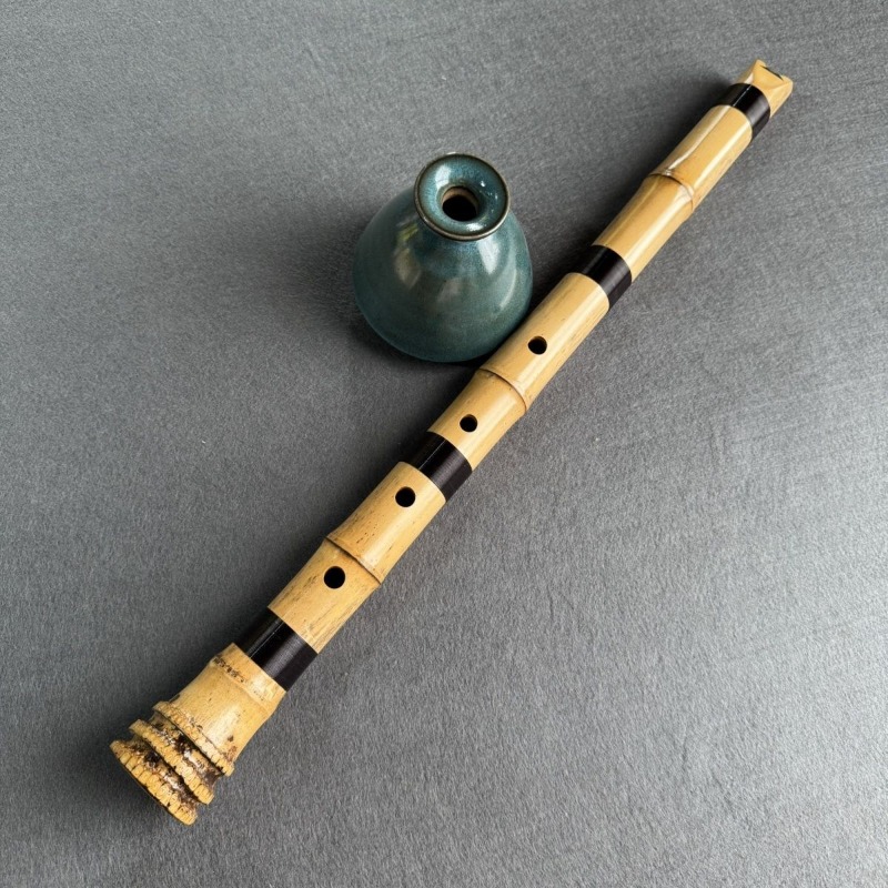 5穴尺八 中国伝統尺八 民俗プロ演奏用 東小 初心者練習用  - Musical Instrument In Chinese のレビューと価格