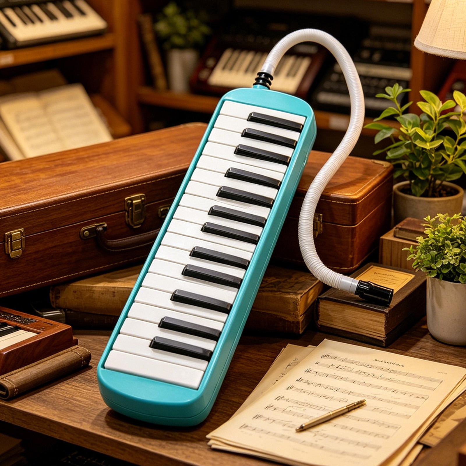 楽器 32 キーポータブルパーカッションキーボードガジェット - Musical Instrument Long のレビューと価格