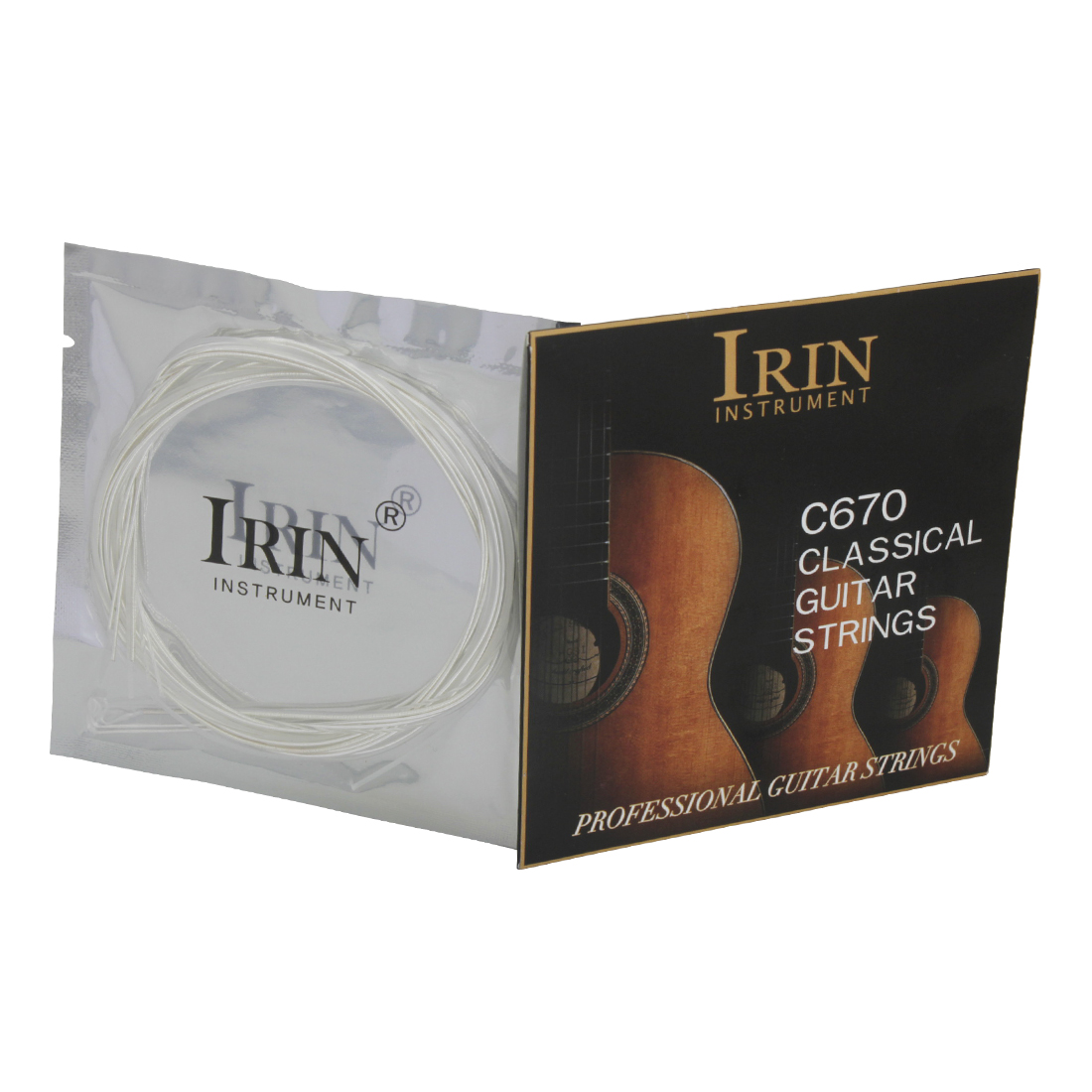 Irin c670クラシックギター弦交換部品透明ナイロン弦コ - Musical Instrument Sounds のレビューと価格
