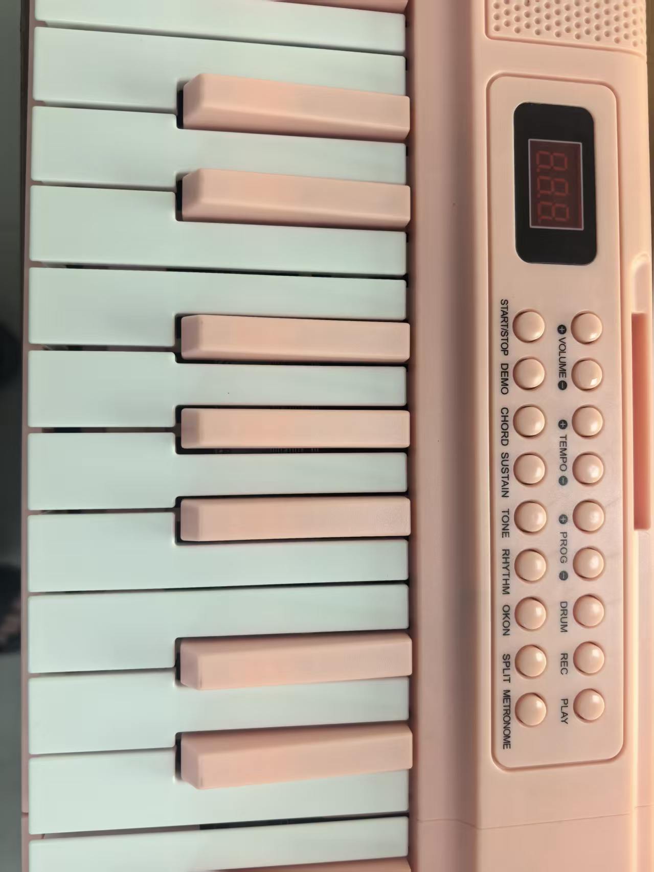 61鍵ポータブルデジタルピアノキーボード、プロフェッショナル - Musical Instrument Organ のレビューと価格