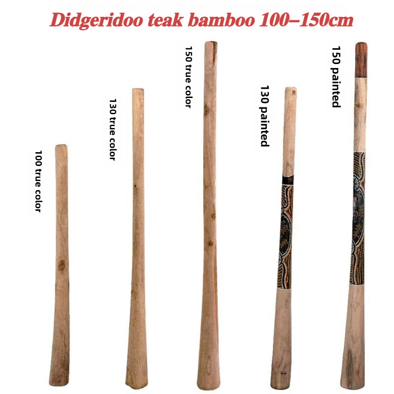 ディジュリドゥ音響療法チーク竹テールディジュリドゥ手作りヒー - Didgeridoo Bamboo のレビューと価格