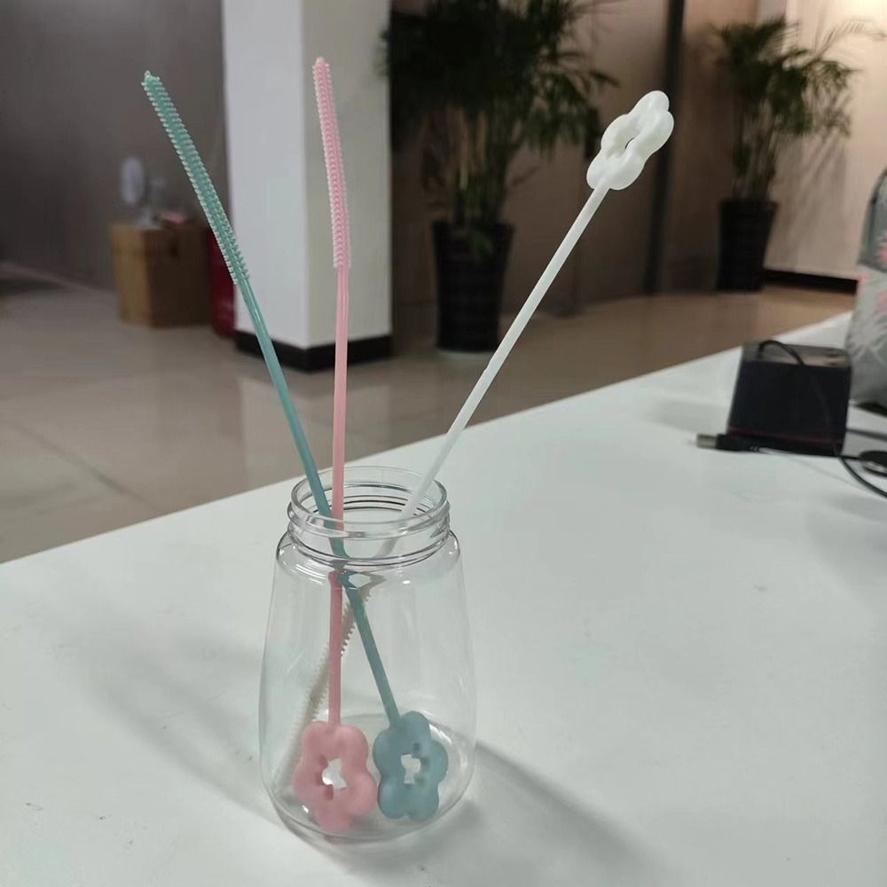 再利用可能なストロー洗浄ブラシ クリーニングツール キッチン - Musical Instrument Long のレビューと価格