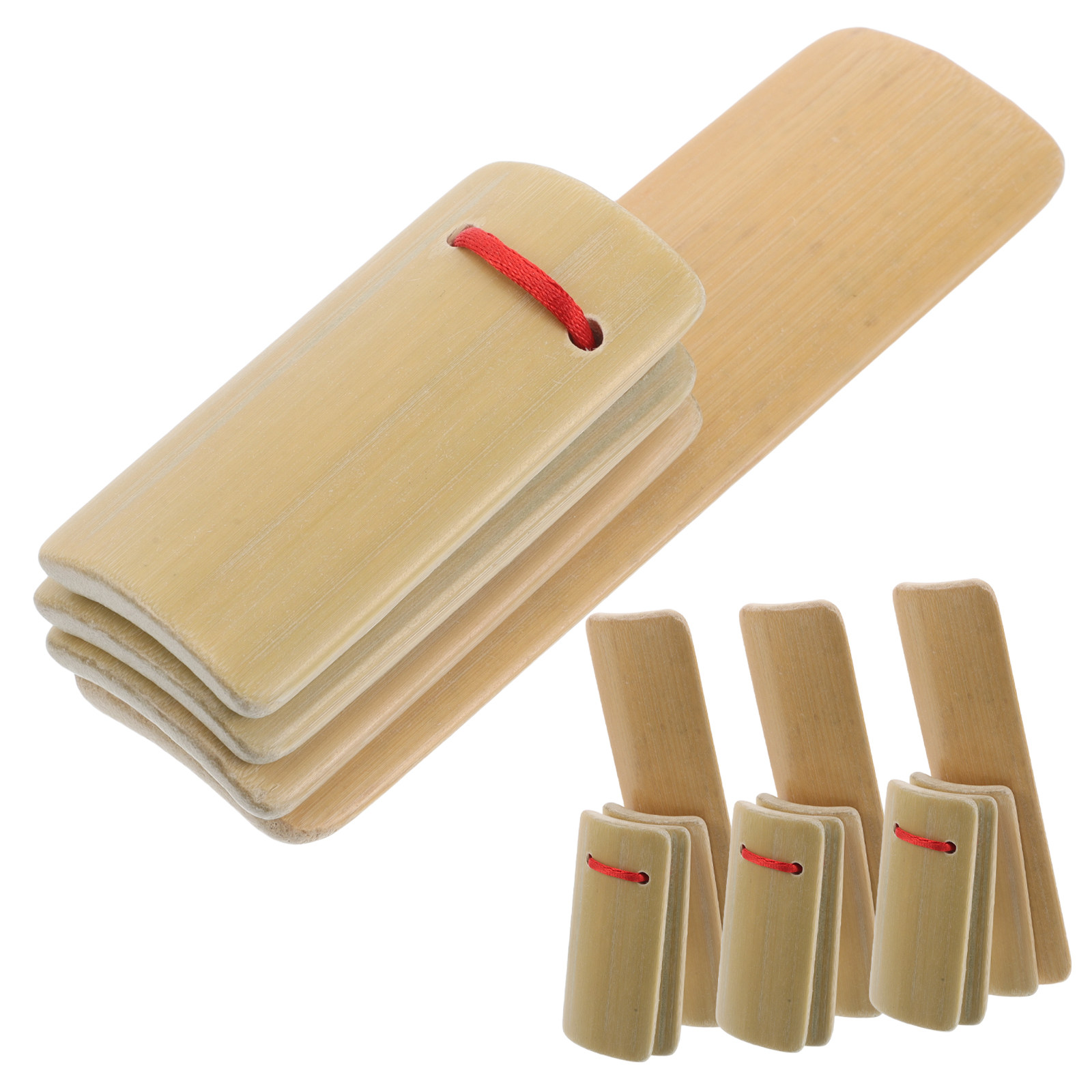 4 個の竹クラッパー子供用 Kuaiban 初心者楽器伝統的 - Musical Instrument In Chinese のレビューと価格
