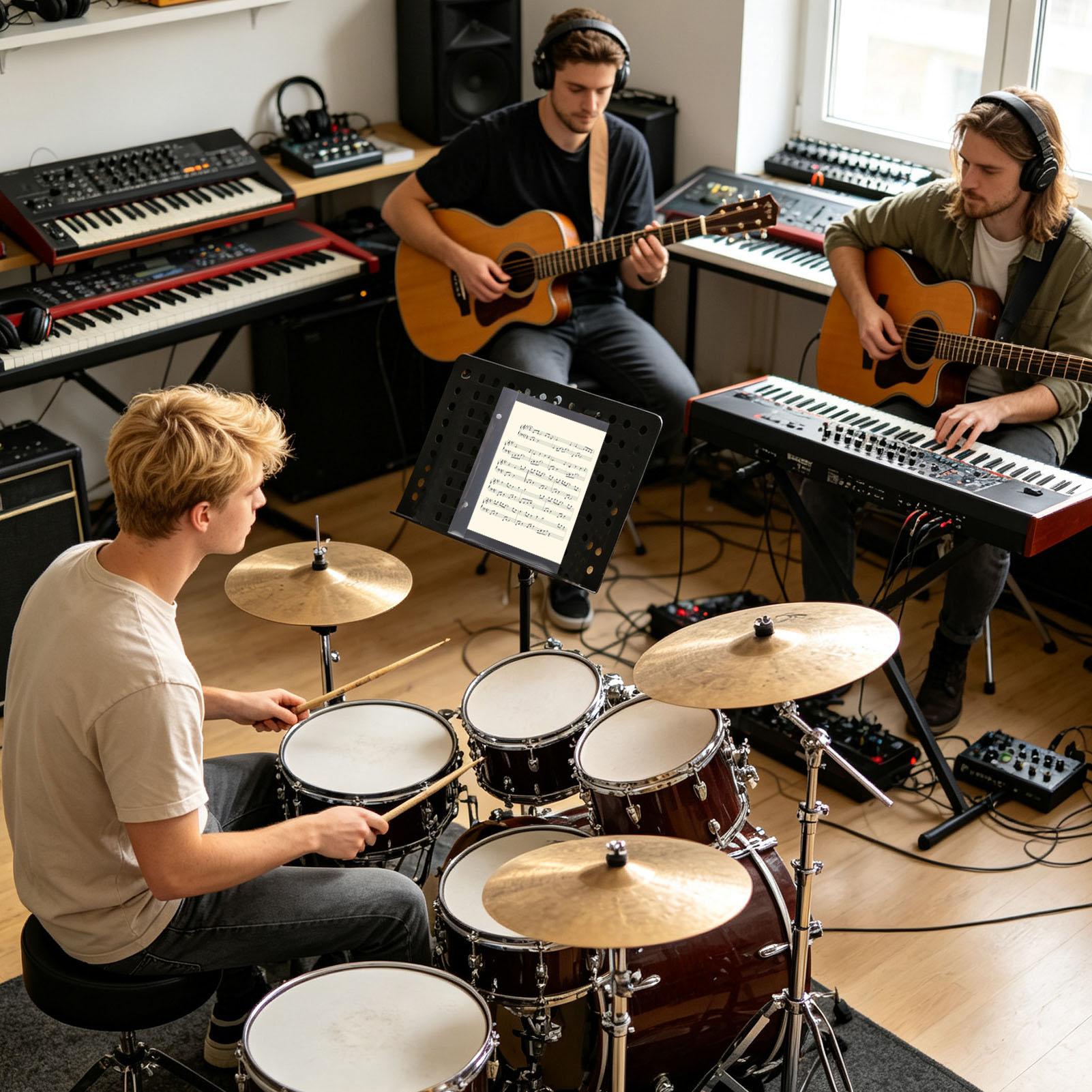 行進バンド用楽譜フォルダー。両面収納可能。トロンボーンの楽譜 - Musical Instrument Music のレビューと価格