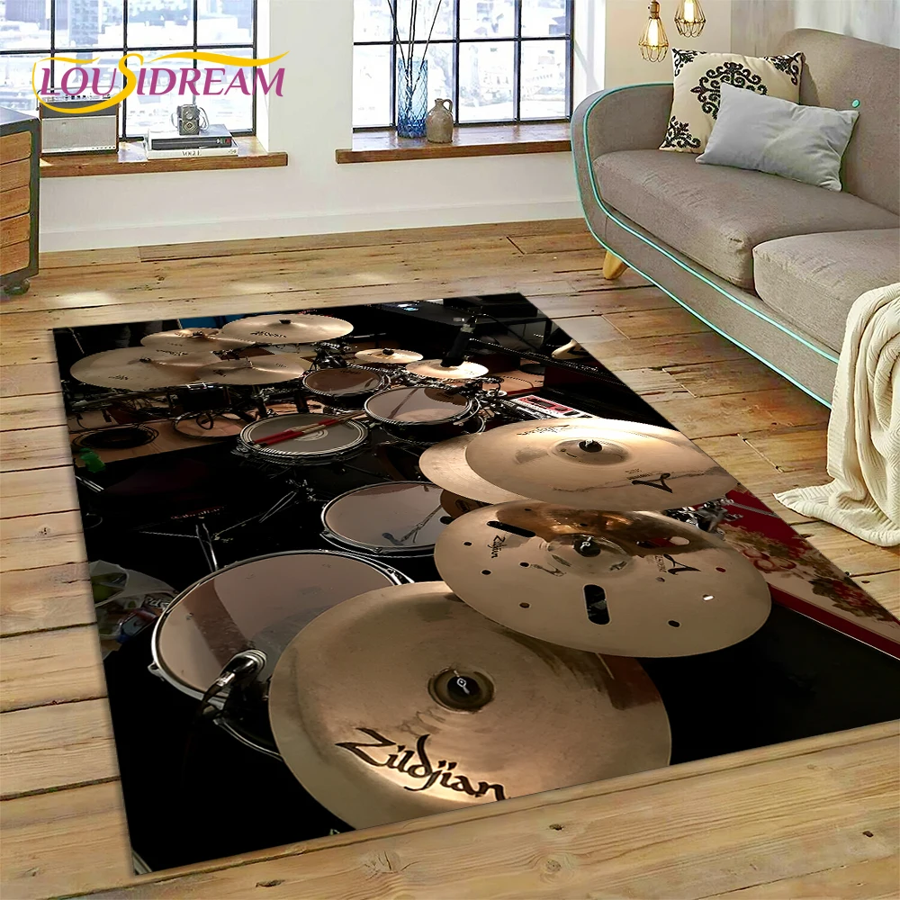 ドラムキット楽器ドラムセットカーペットラグ家庭用リビングルー - Musical Instruments Online のレビューと価格