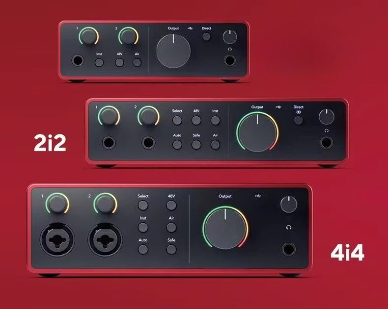 Forster Scarlet 2i2クアッド世代サウンドカ - Musical Instrument Sounds のレビューと価格