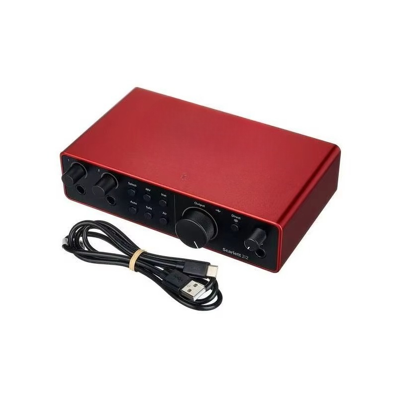 Forster Scarlet 2i2クアッド世代サウンドカ - Musical Instrument Sounds のレビューと価格