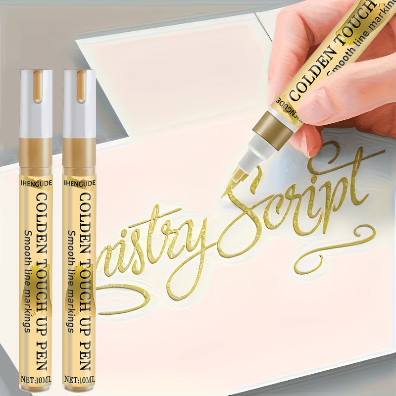 アップグレード版ゴールドペイントペン - 家具用ゴールドペイ - Musical Instrument Image のレビューと価格